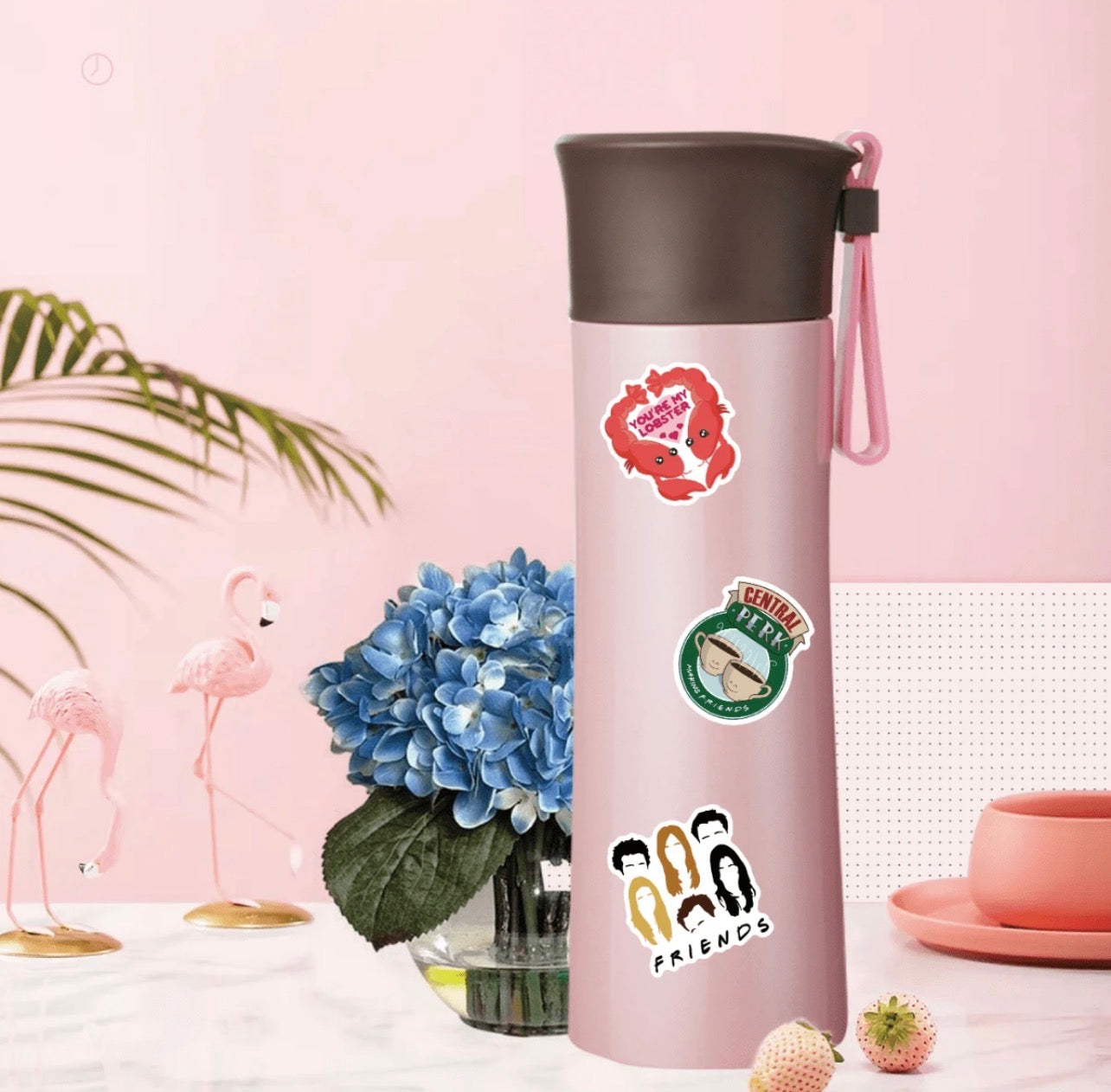 50pcs Vinyl FRIENDS Stickers