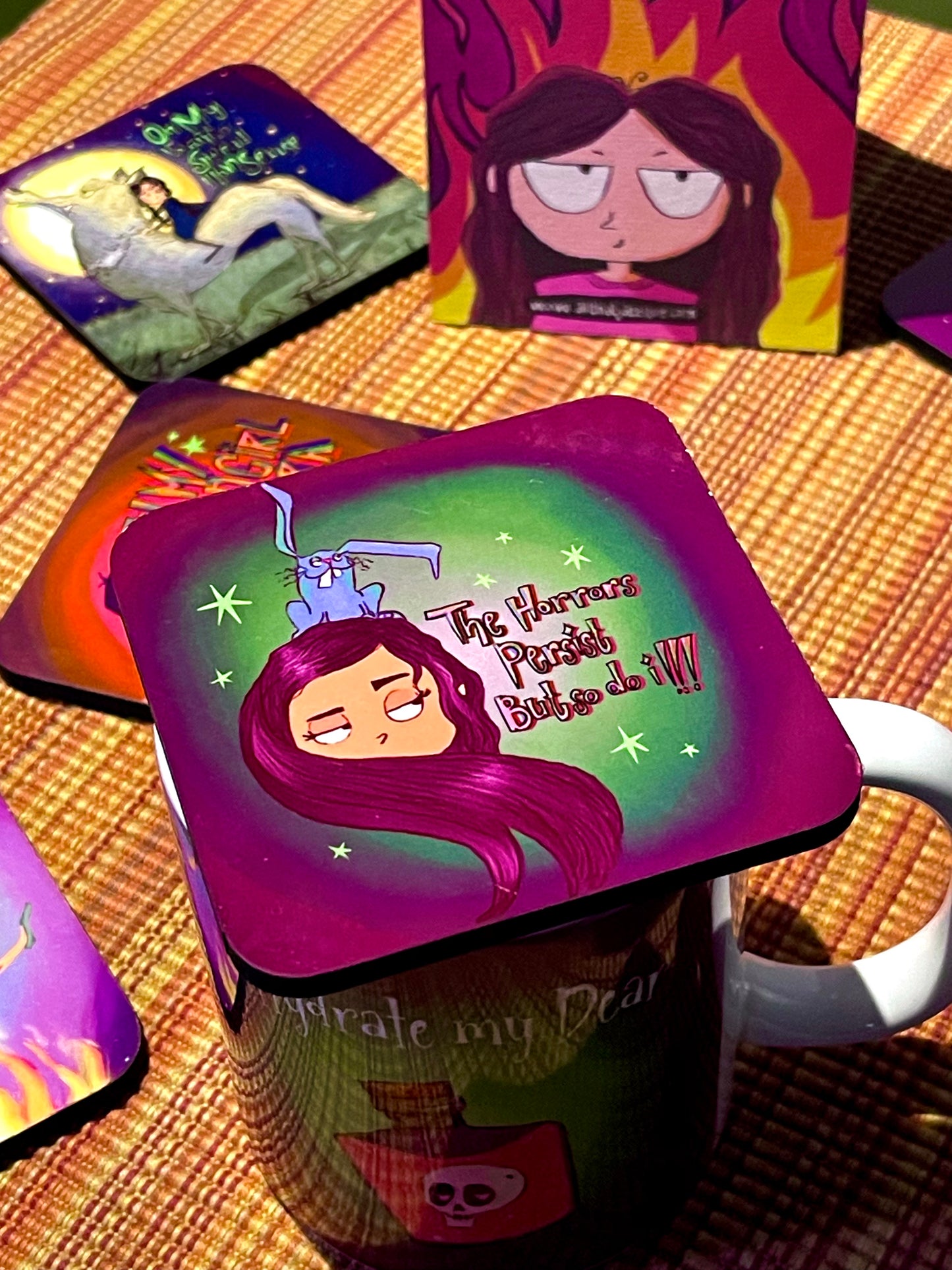 Horrors Persist Coaster