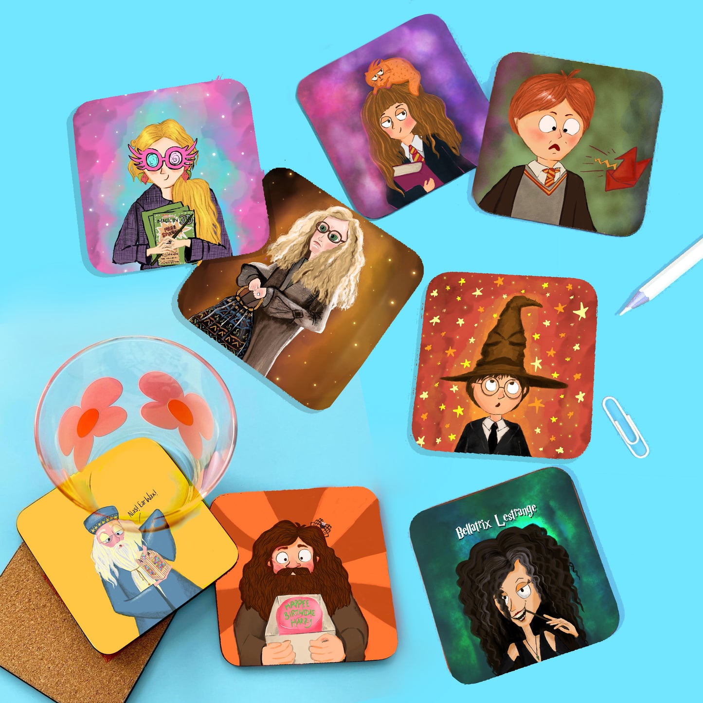 Harry Potter Teacoaster Set