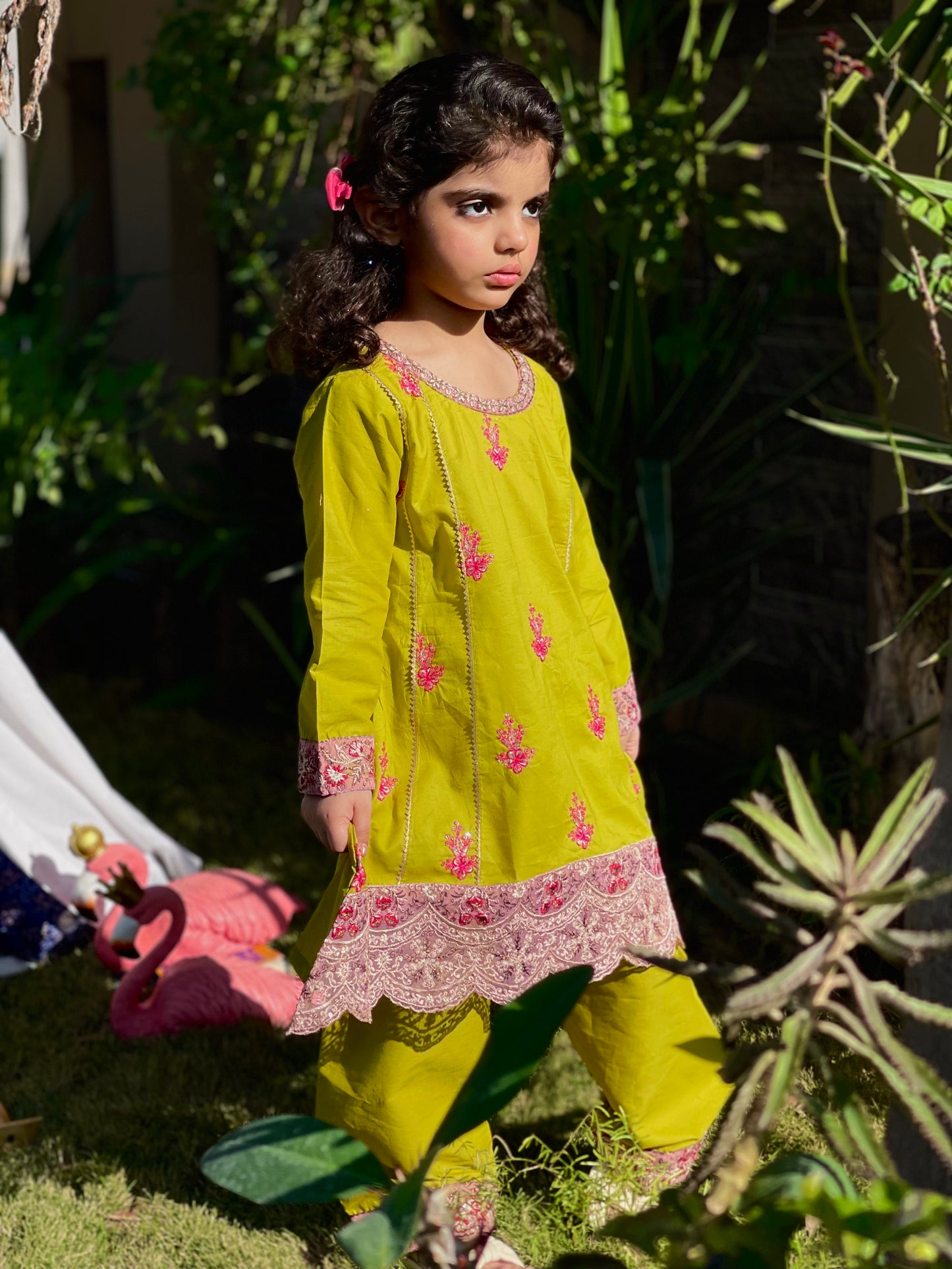 Juicy Green 2 Piece Set for Girls