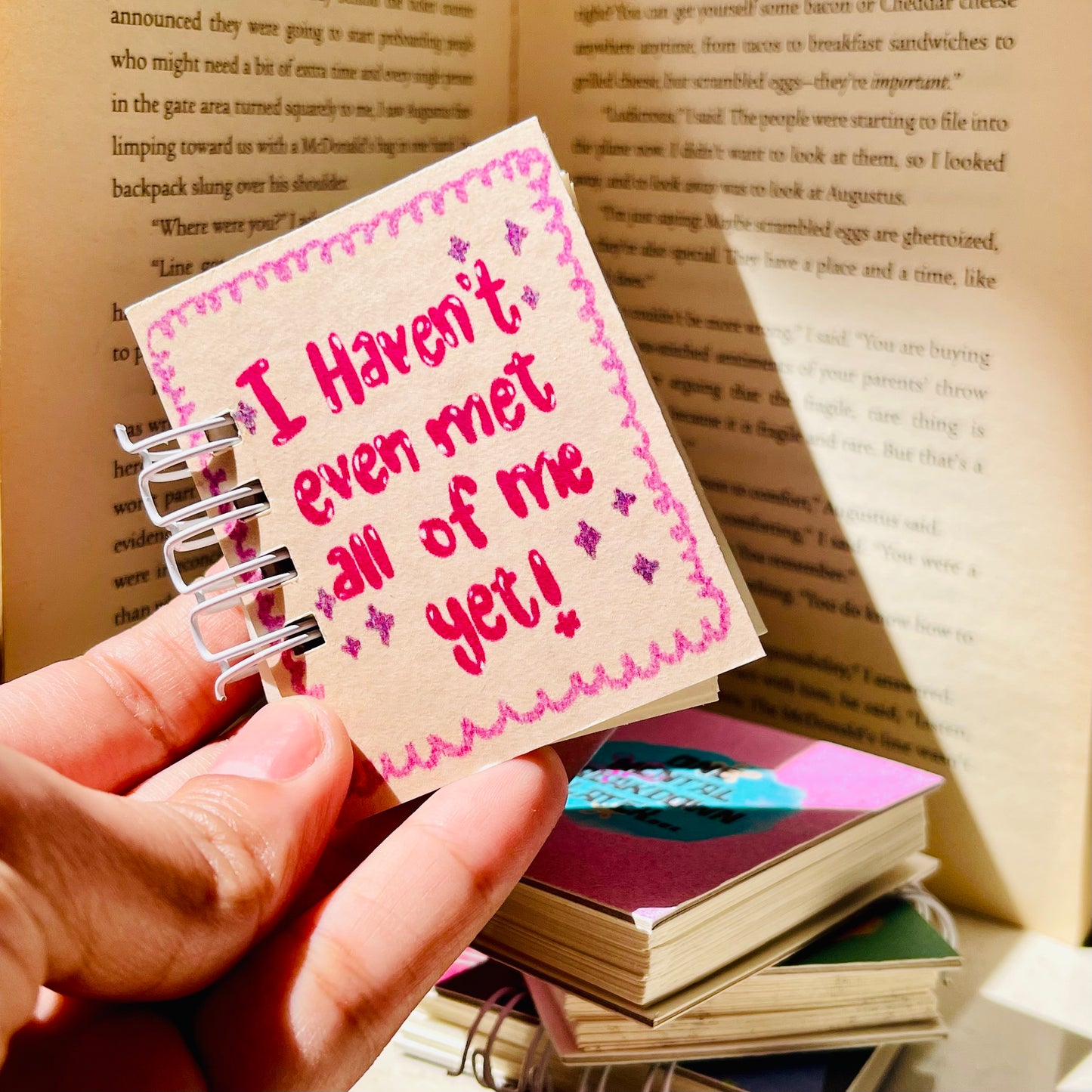 New Pack of 10 miniature notebook