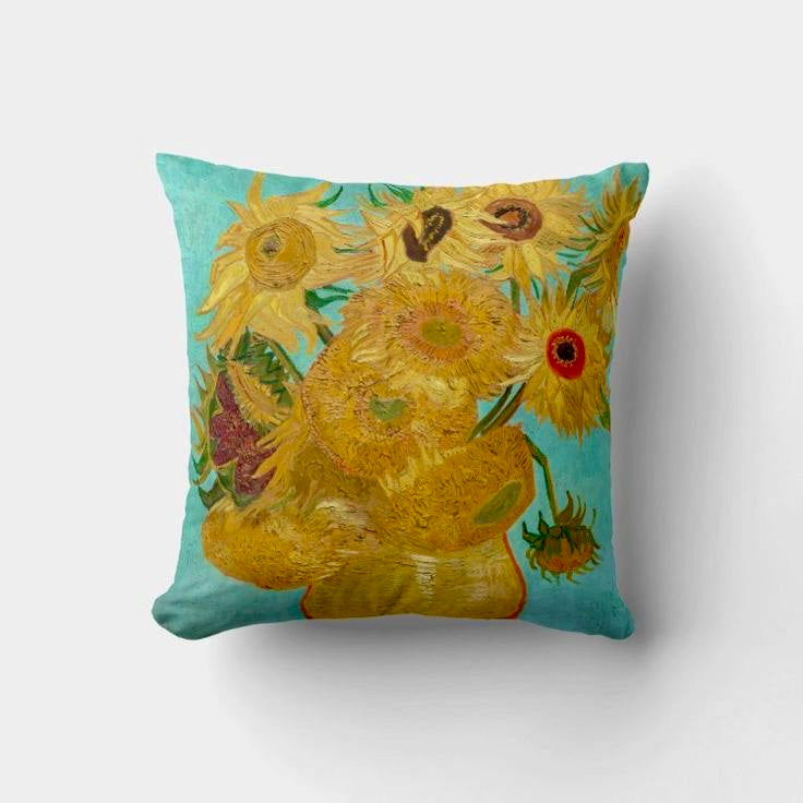Set of 4 Van Gogh Cushions/ Cushion Cases