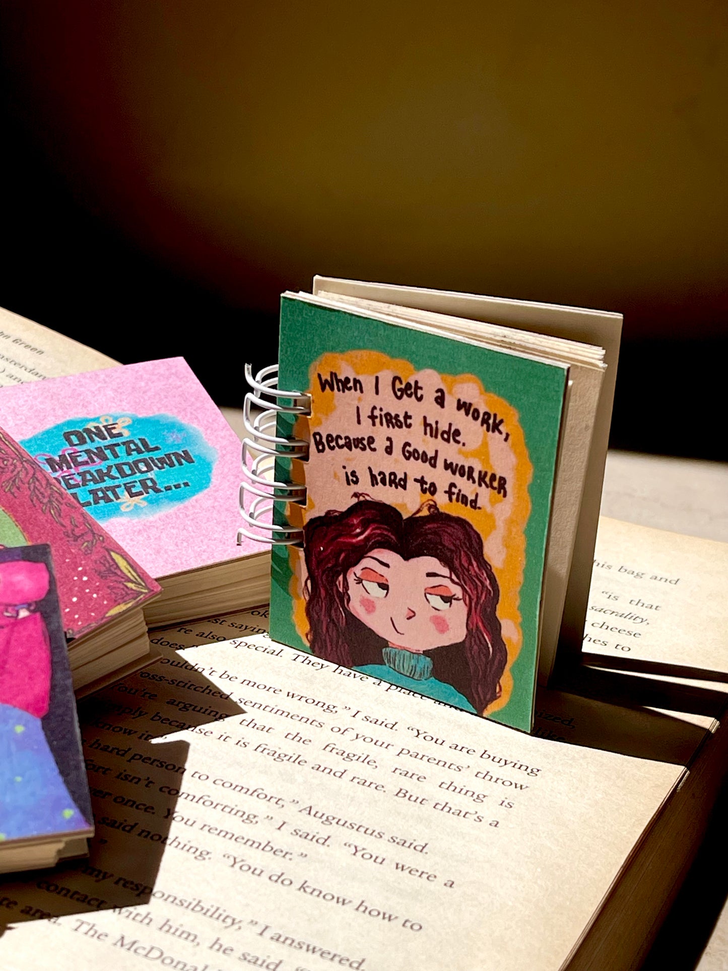 New Pack of 10 miniature notebook