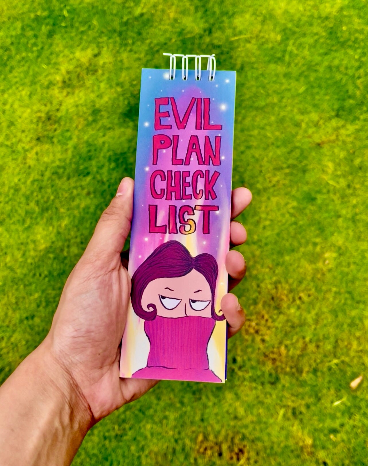 Evil plan checklist