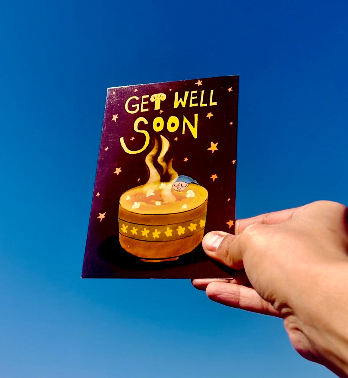 Get well soon Card