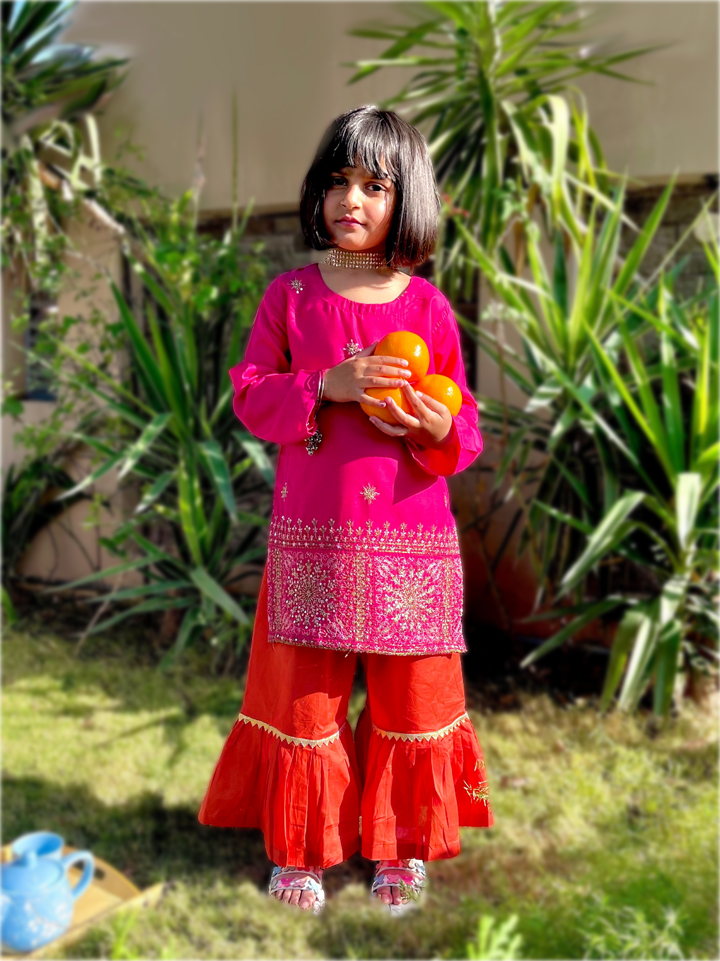 Blooming Rose 2 Piece Set for Girls