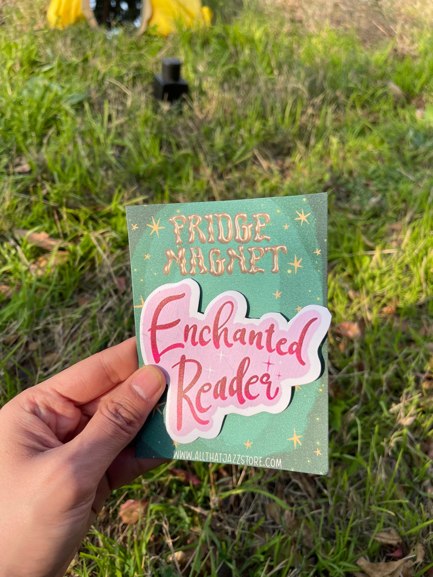 Enchanted reader magnet