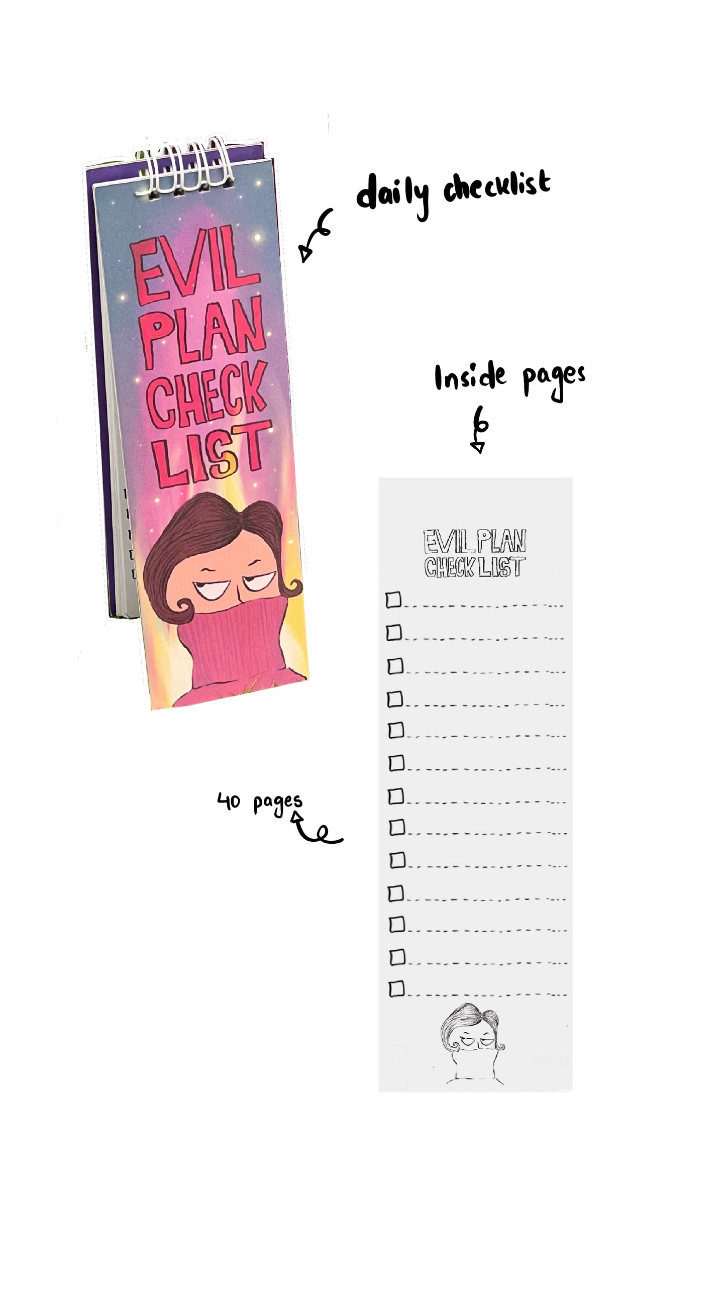 Evil plan checklist