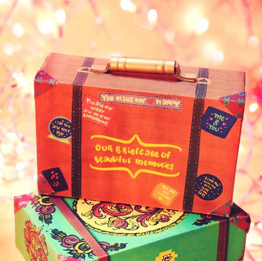 Cute Brown Briefcase