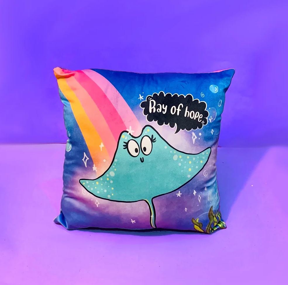 Ray of Hope Cushion Cover