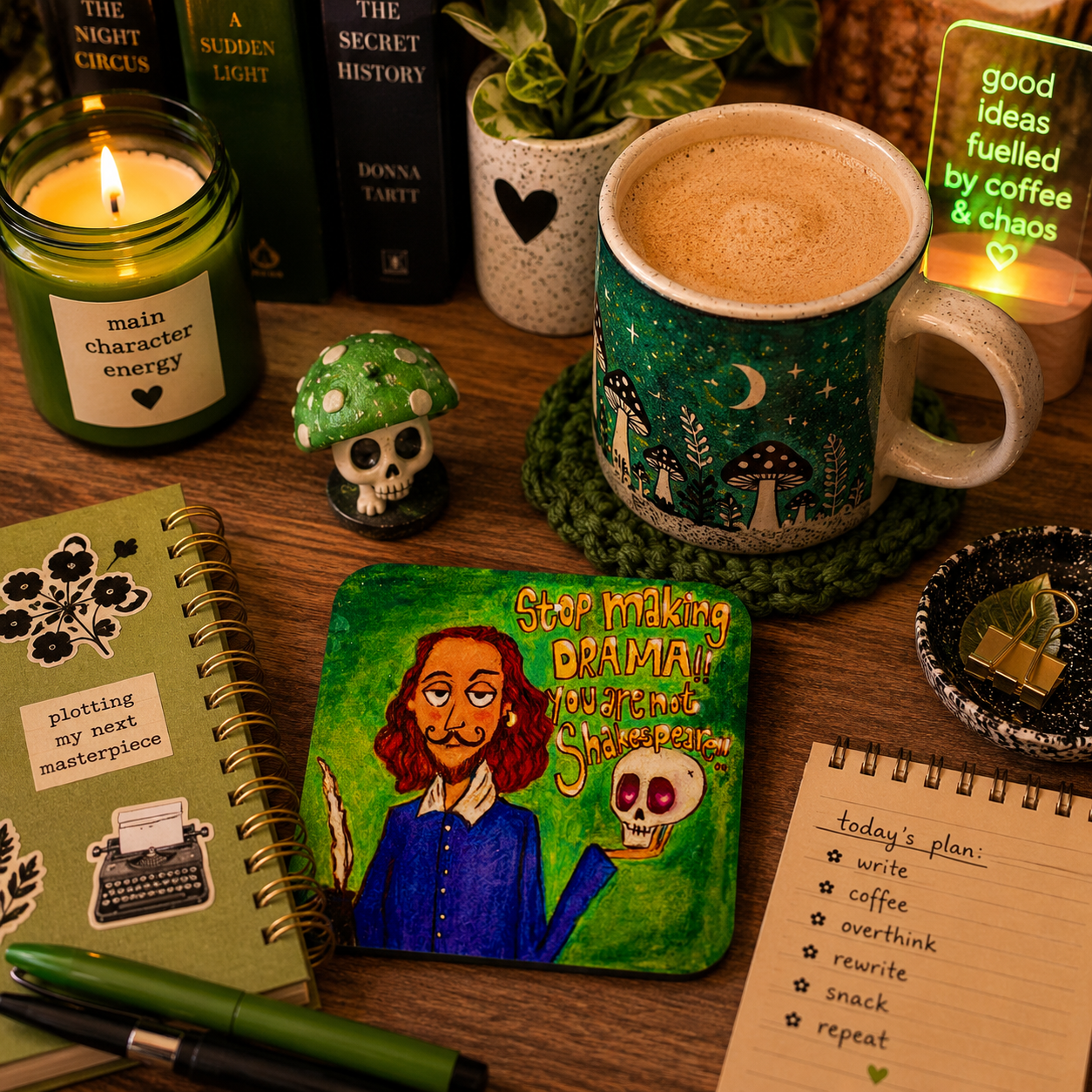 Not Shakespeare Coaster