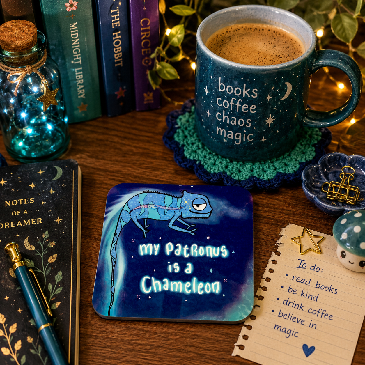 Patronus Tea Coaster