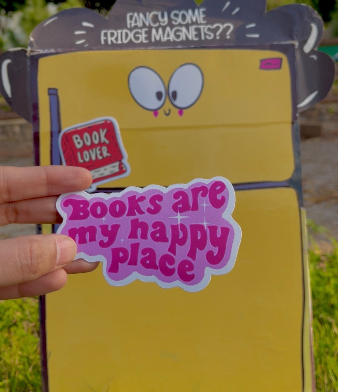 Happy place magnet