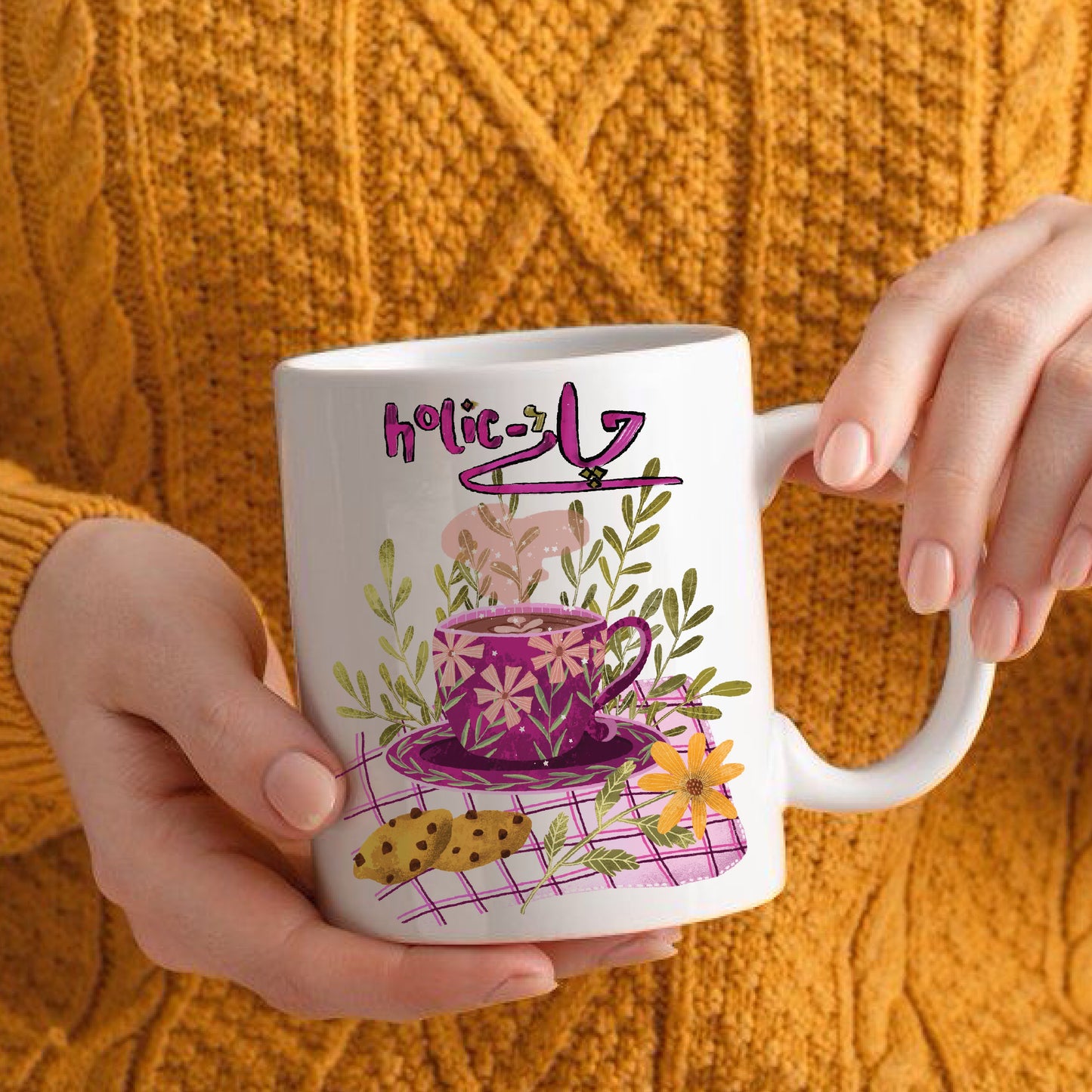 Chaiholic mug