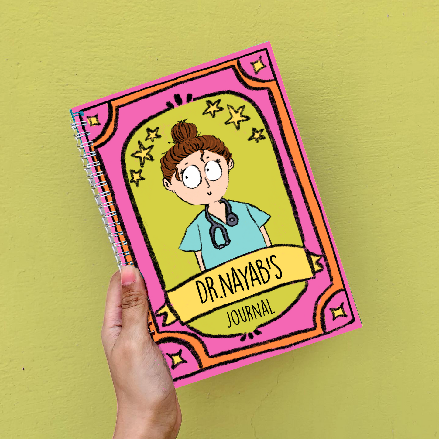 Funky Doctor Customised Journal