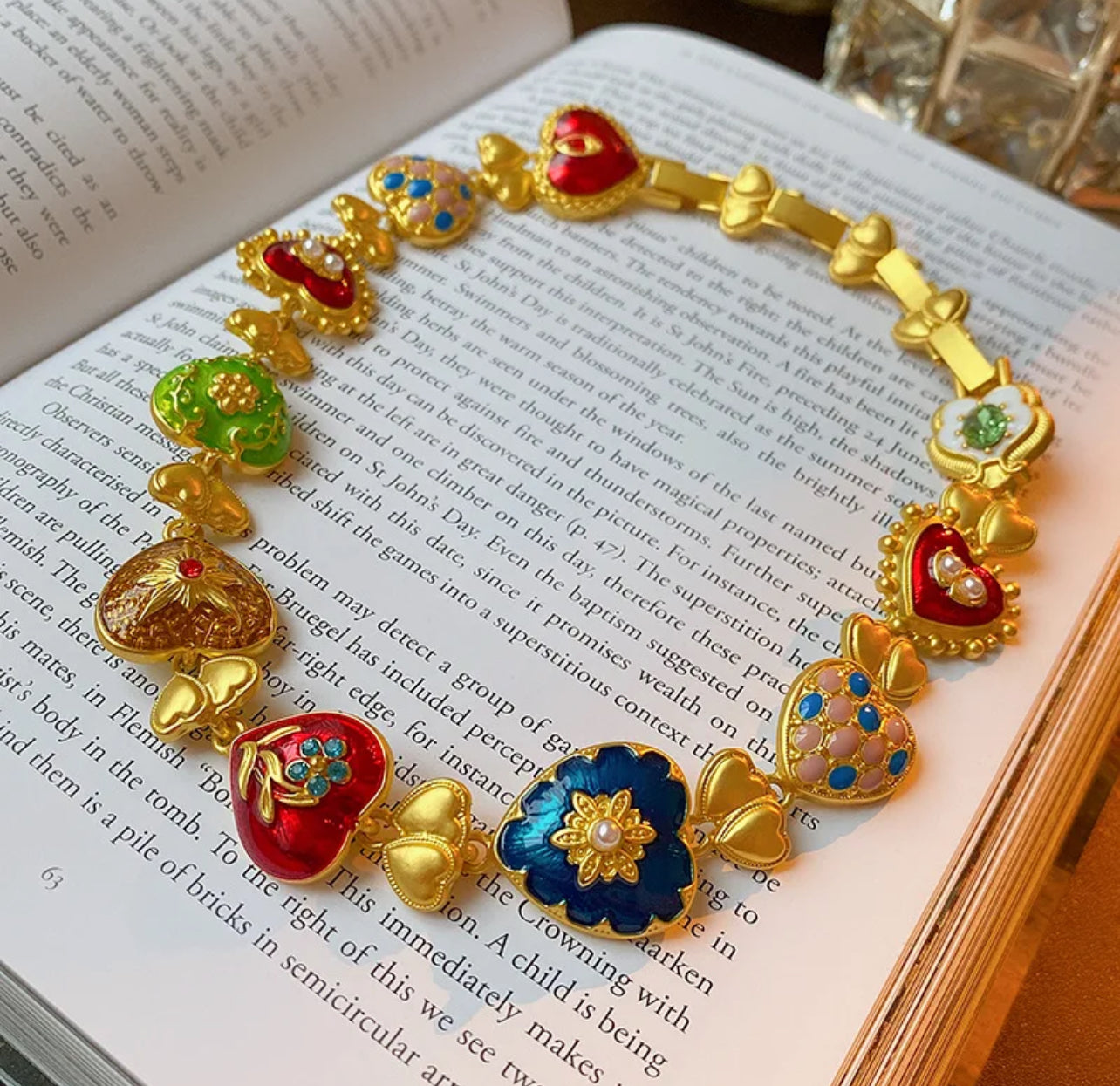 Medieval Rhinestone bracelet