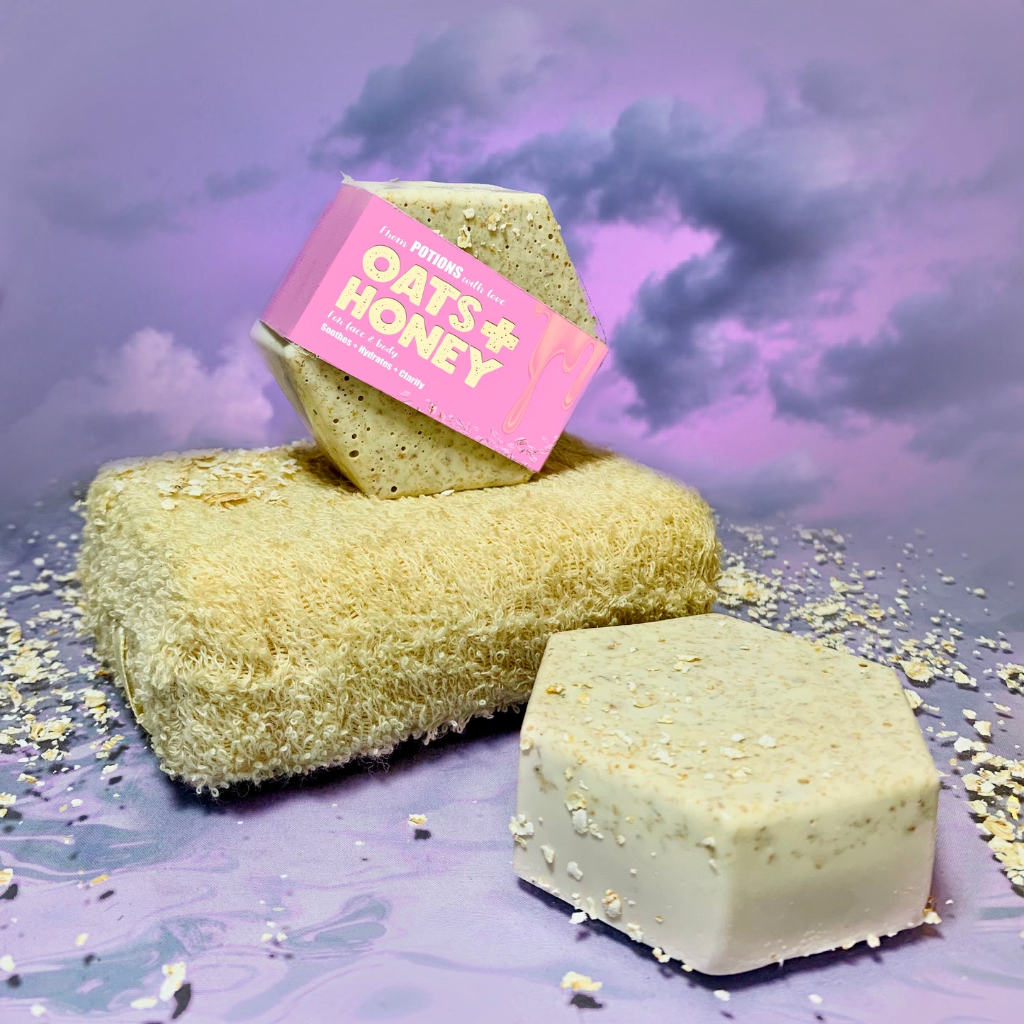 Oats & Honey Soap (for Face and Body)