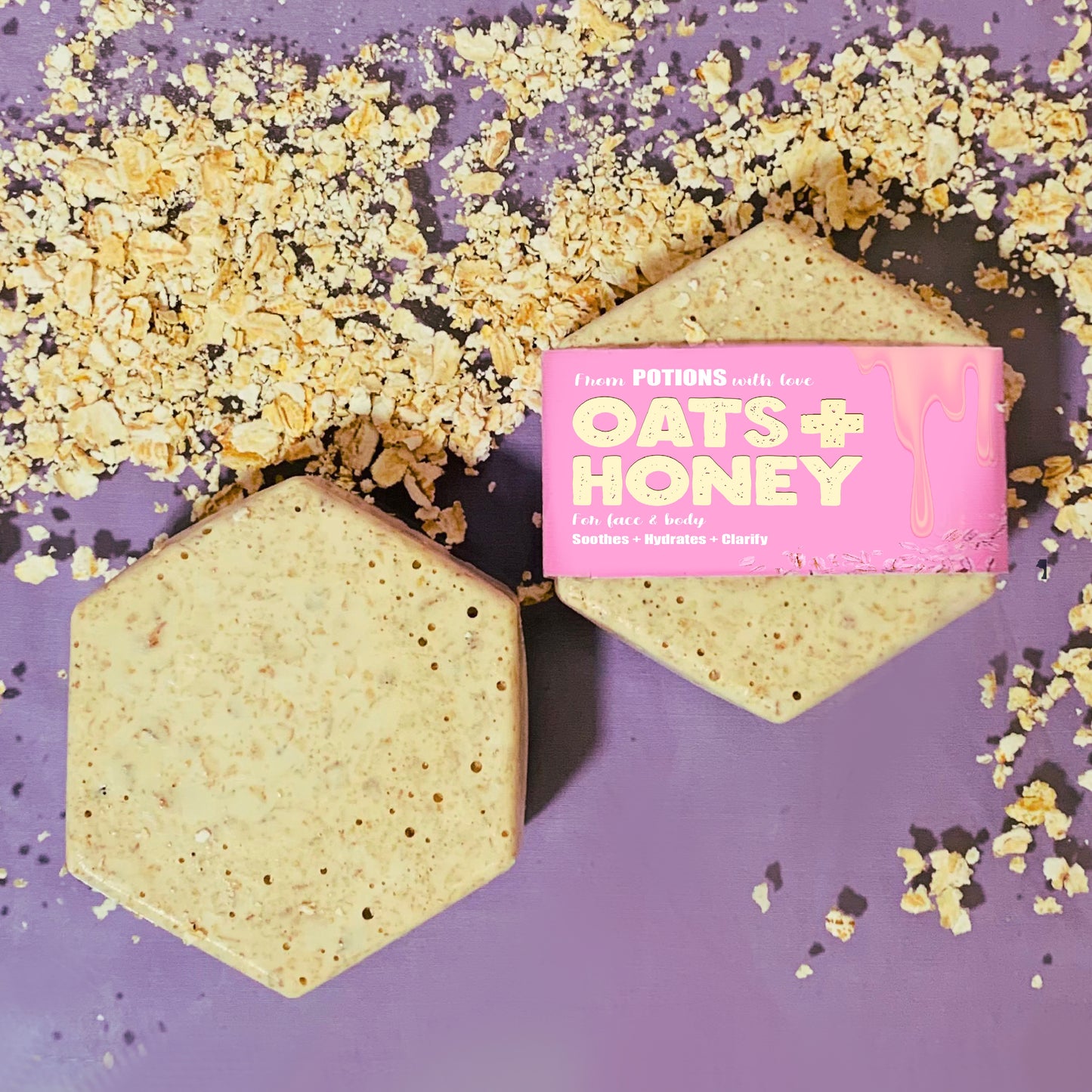 Oats & Honey Soap (for Face and Body)