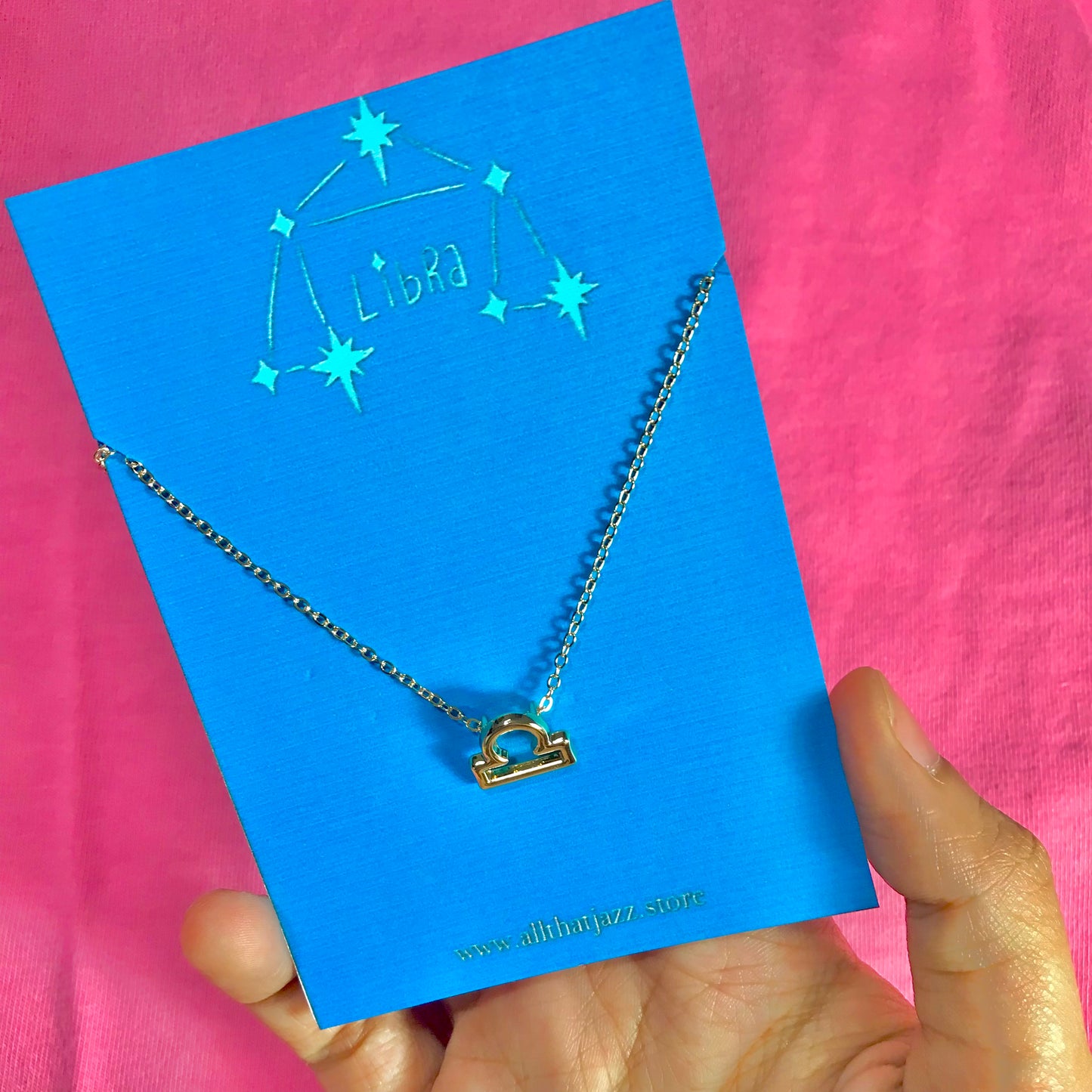 Libra necklace