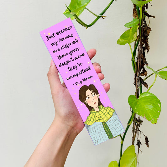 Little women bookmark 04