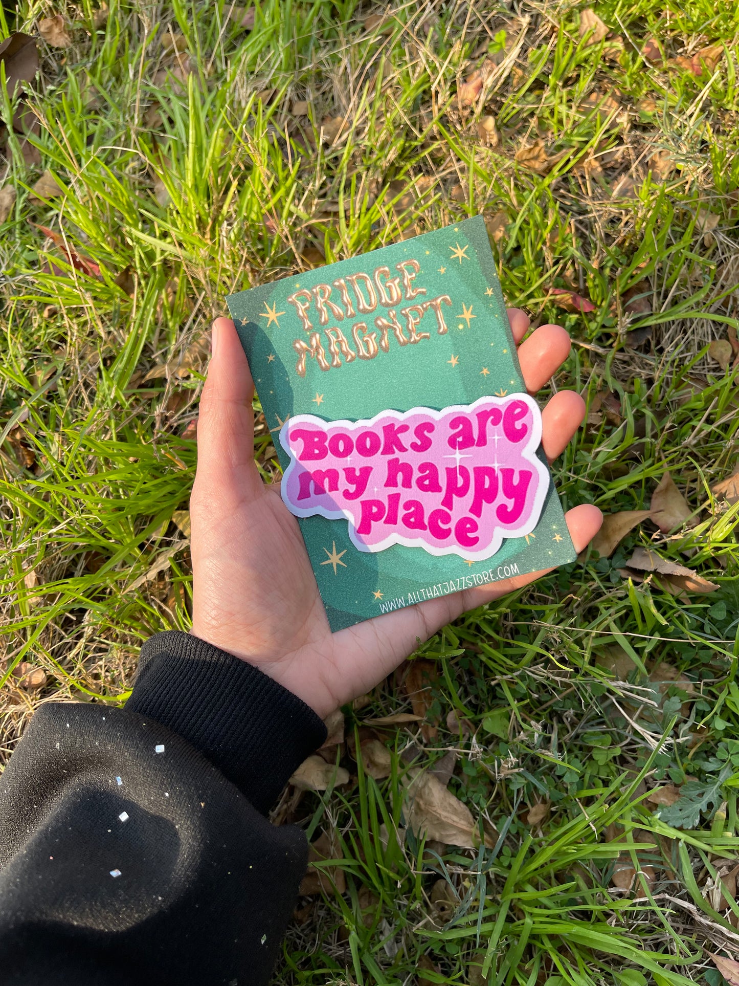 Happy place magnet