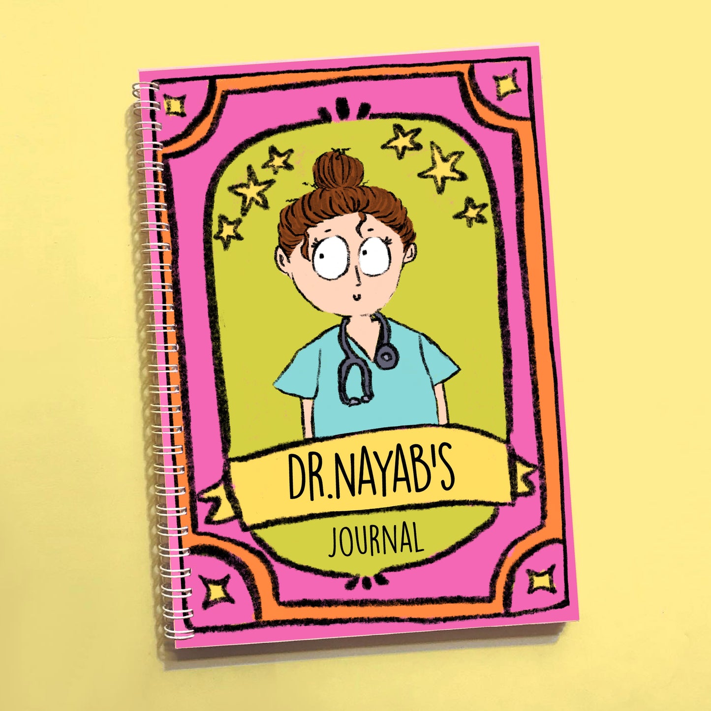 Funky Doctor Customised Journal