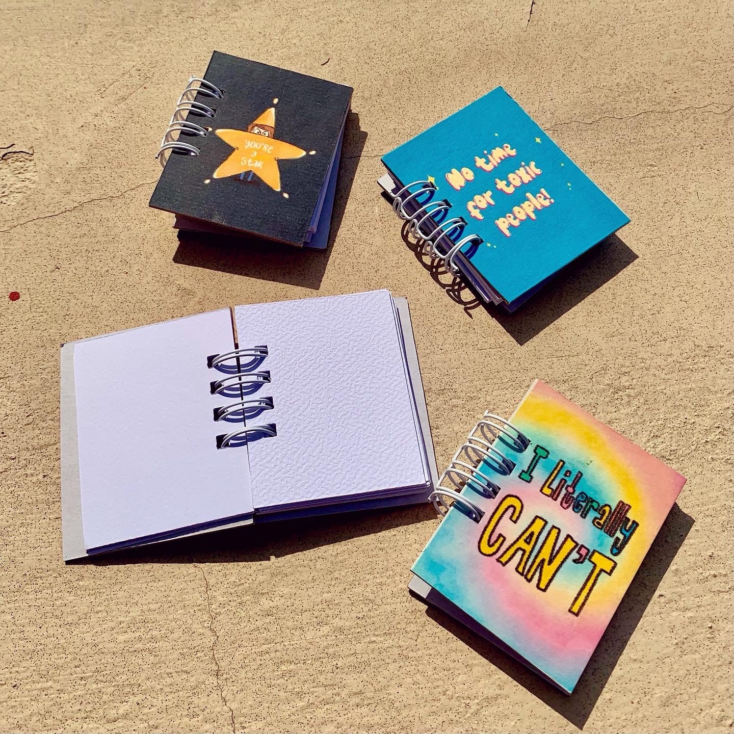 Star miniature notebook