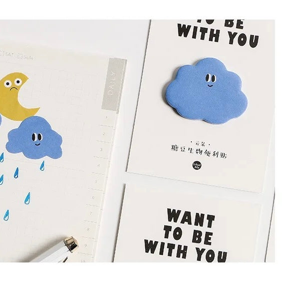 Want to be with you sticky notes