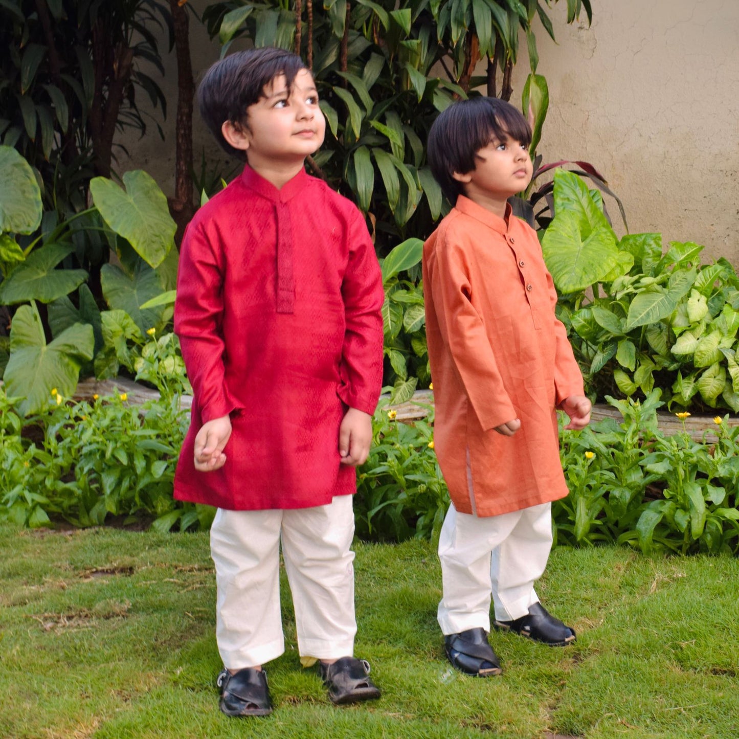 Orange Kurta