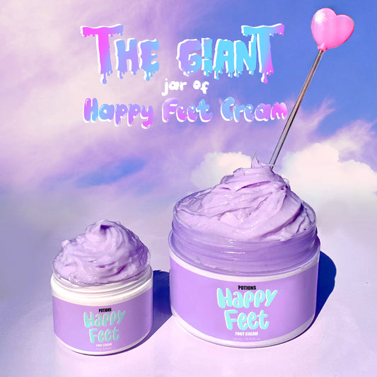 Giant Jar of Happy Feet Cream