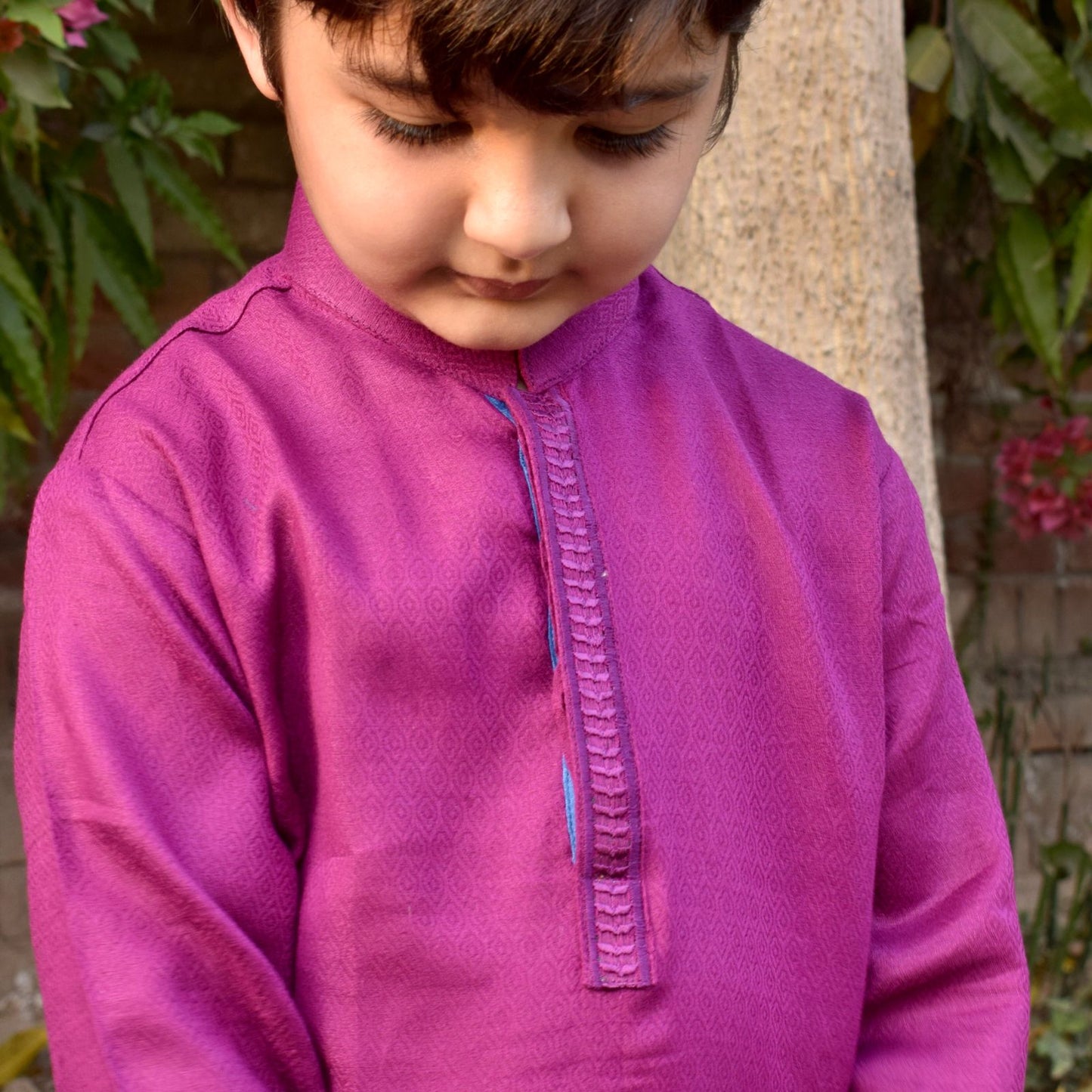 Plum Kurta