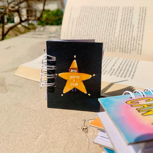 Star miniature notebook