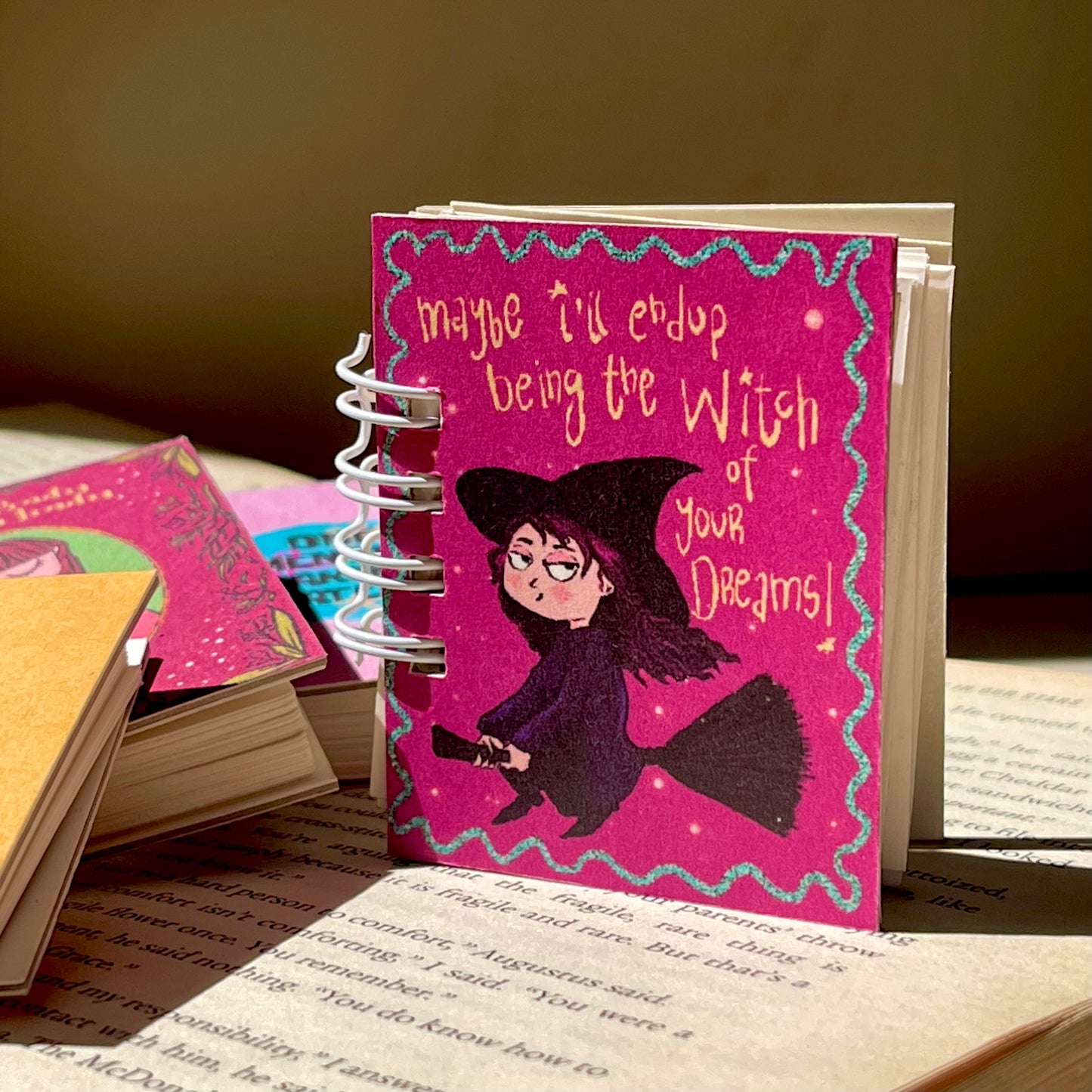 Witch miniature notebook