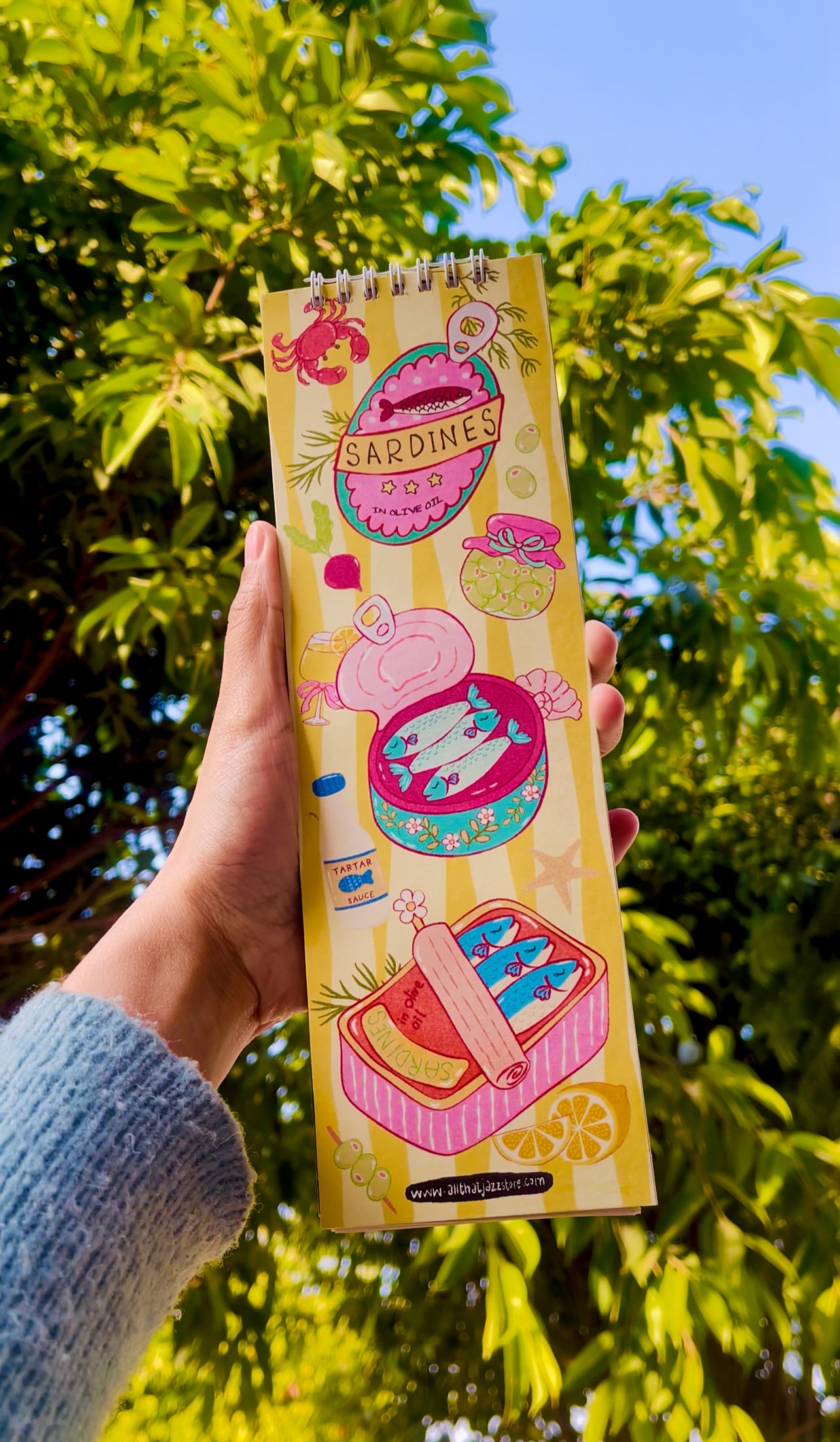 Sardines giant Notepad