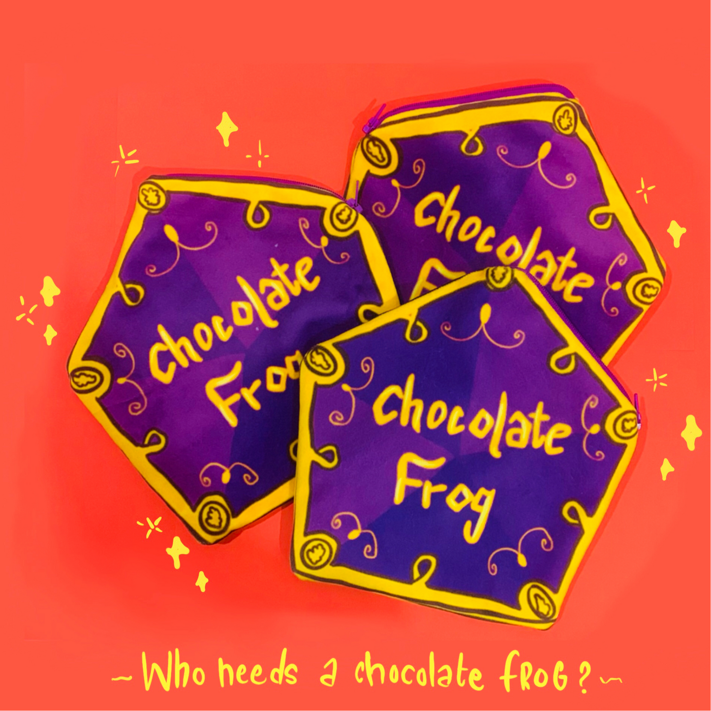 Chocolate Frog Pouch