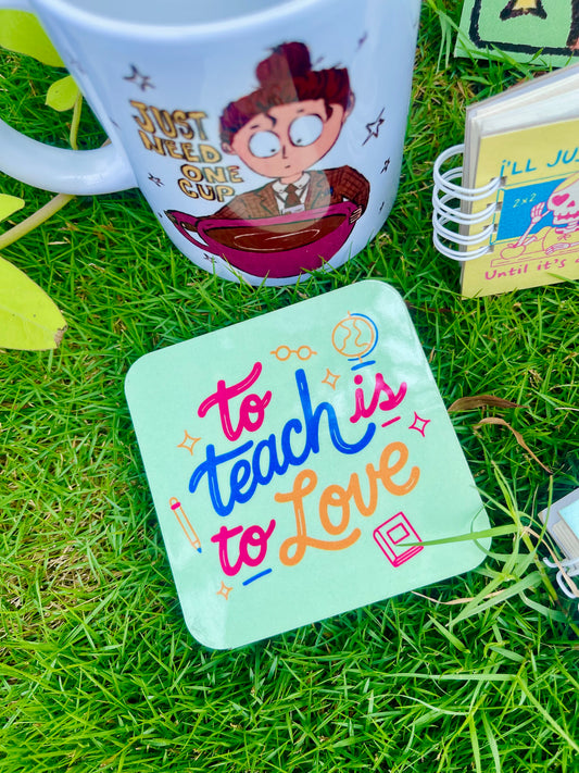 Teachers coaster