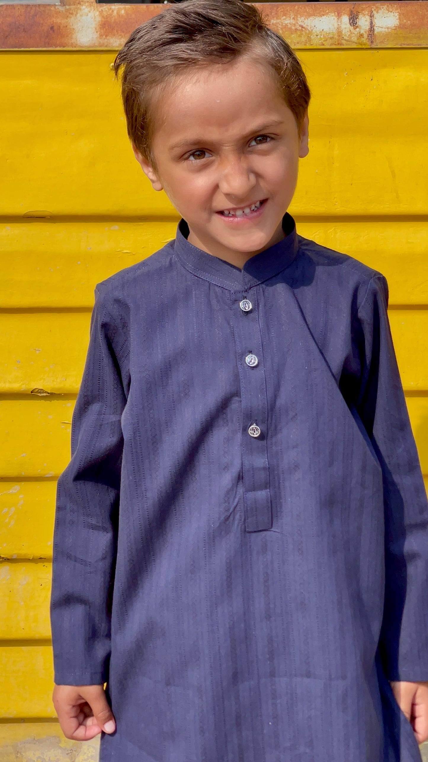 Blue Berry Kurta Trouser Set