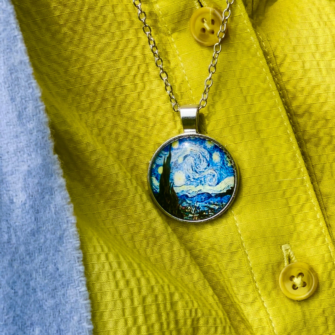 Starry night necklace