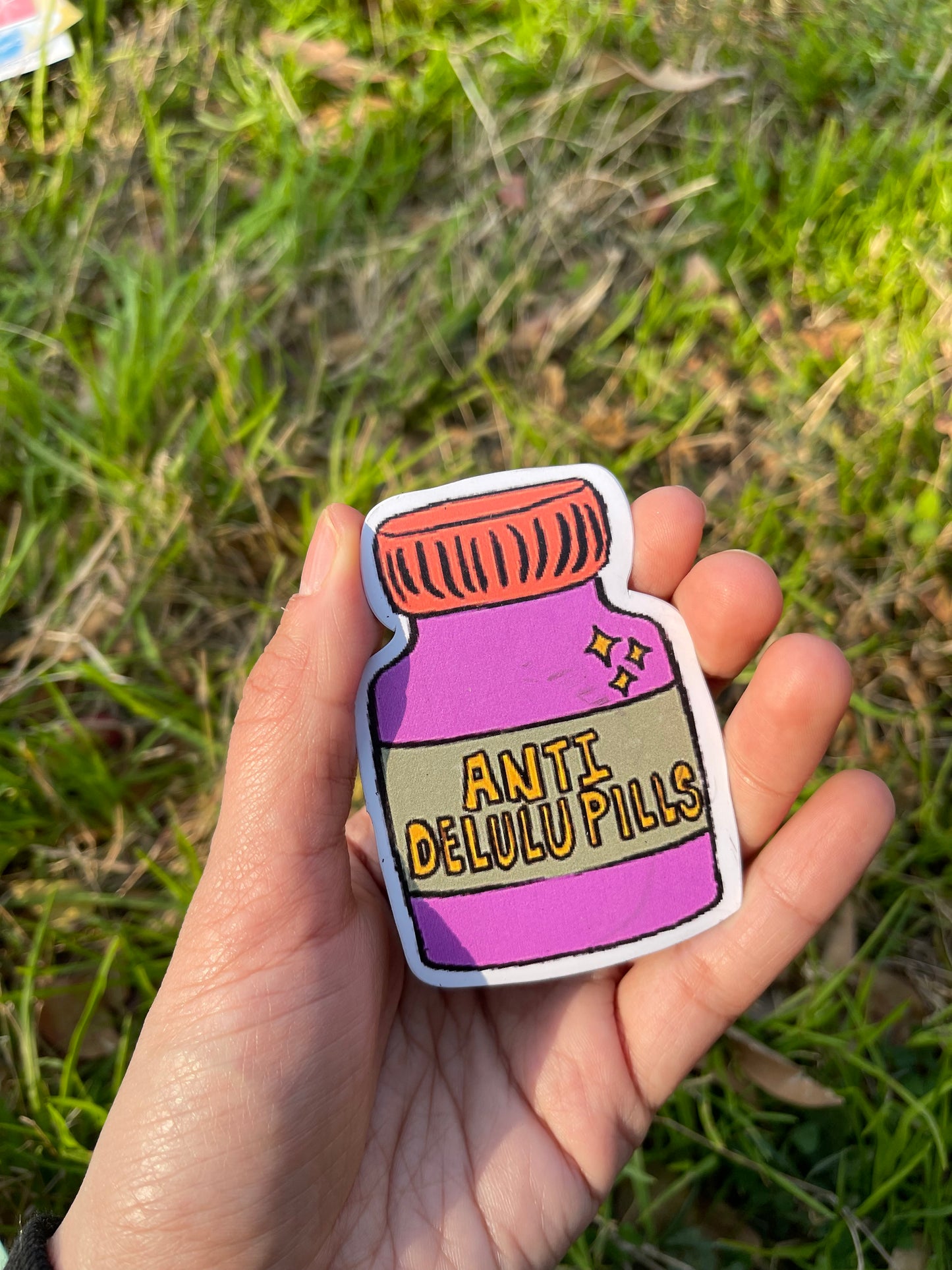 Anti delulu magnet
