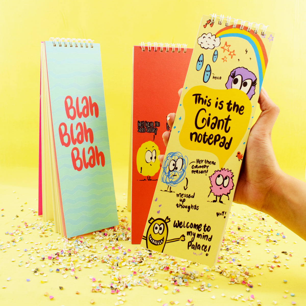 Set of 3 Giant notepad