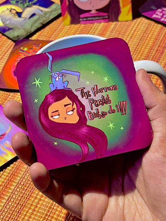 Horrors Persist Coaster