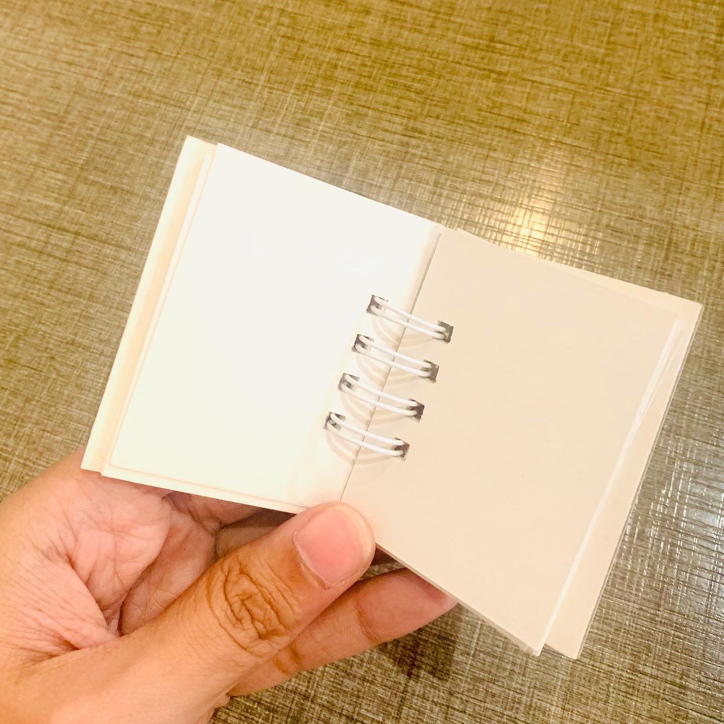 Plant miniature notebook