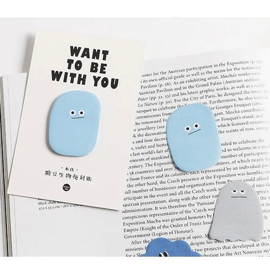 Want to be with you sticky notes