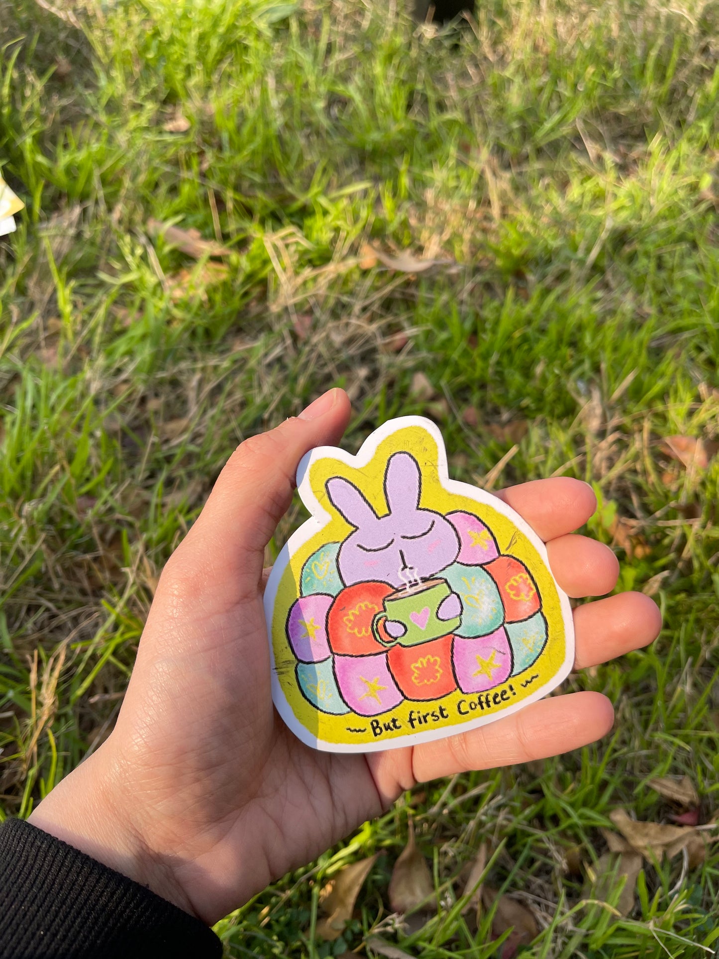 Coffee first magnet