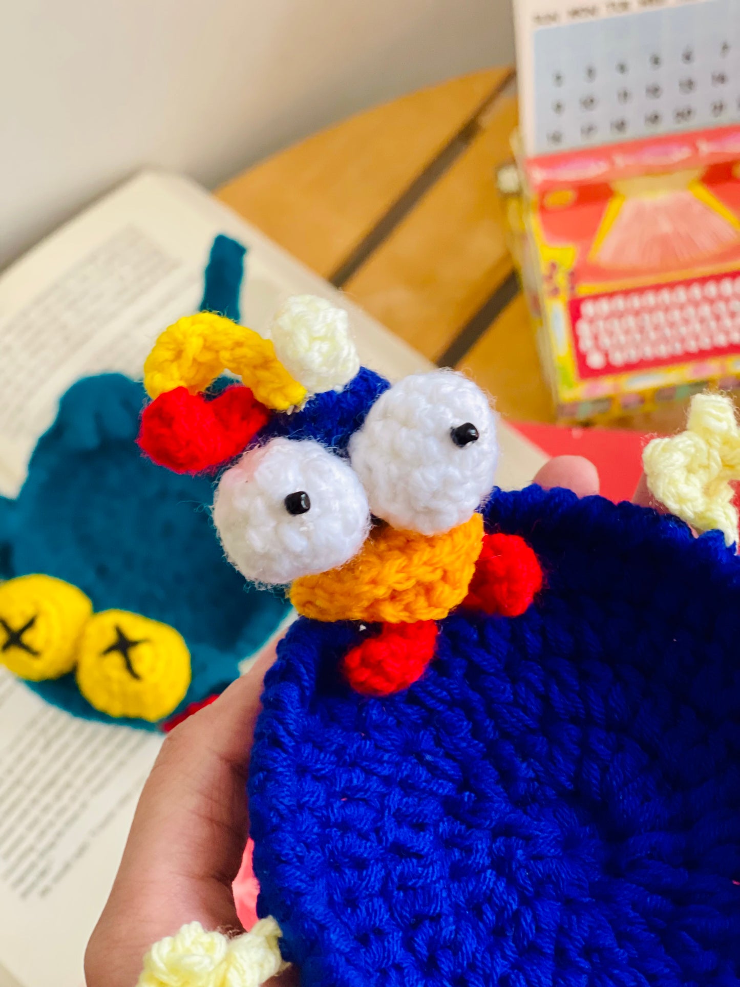 Crochet Chicken Coaster