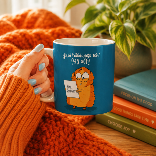 Hardworking Guinea Pig mug
