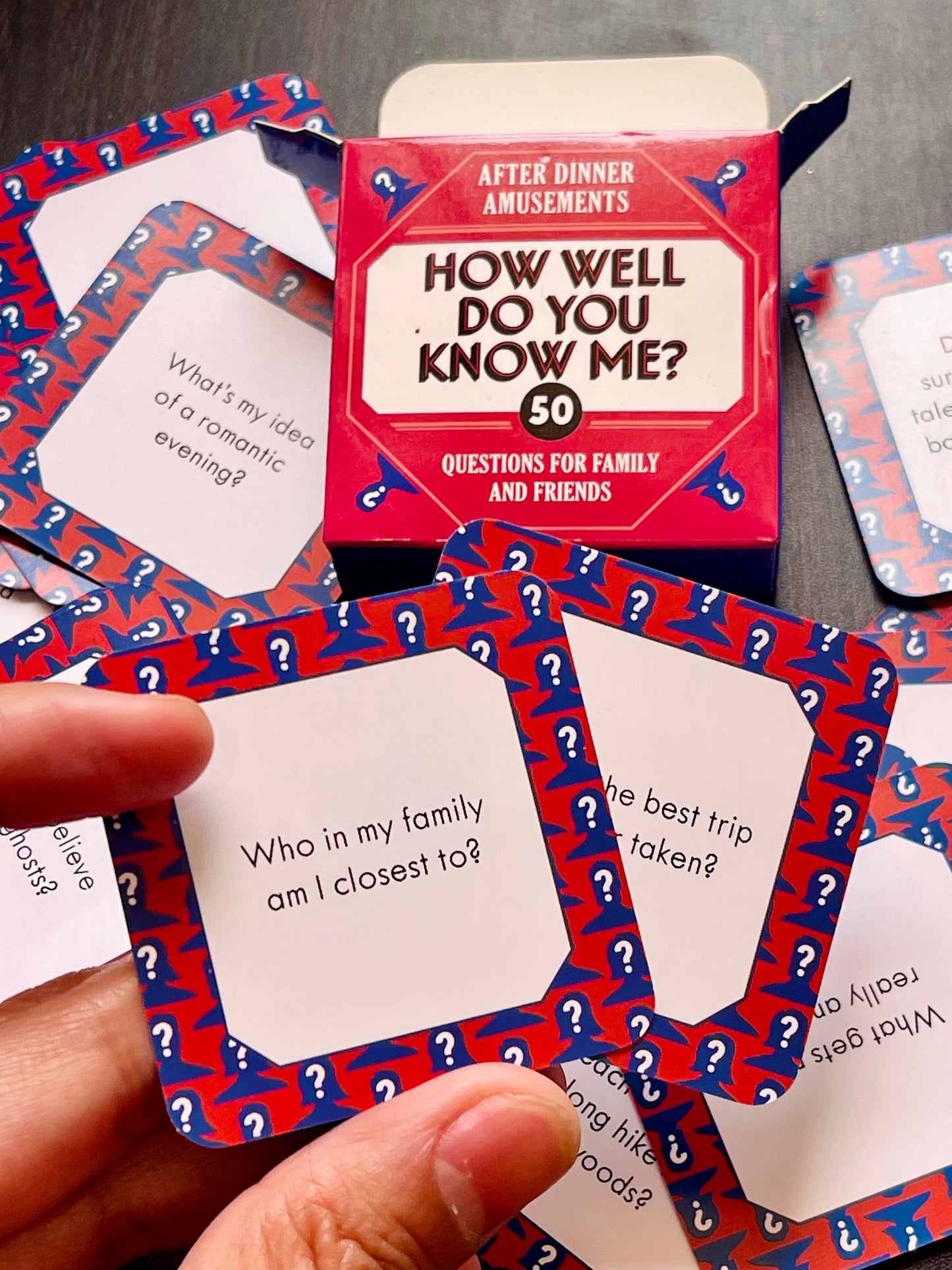 How well do you know me game