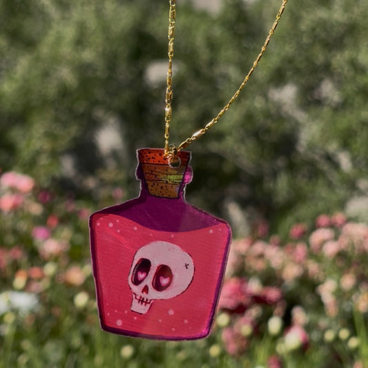 Skull locket