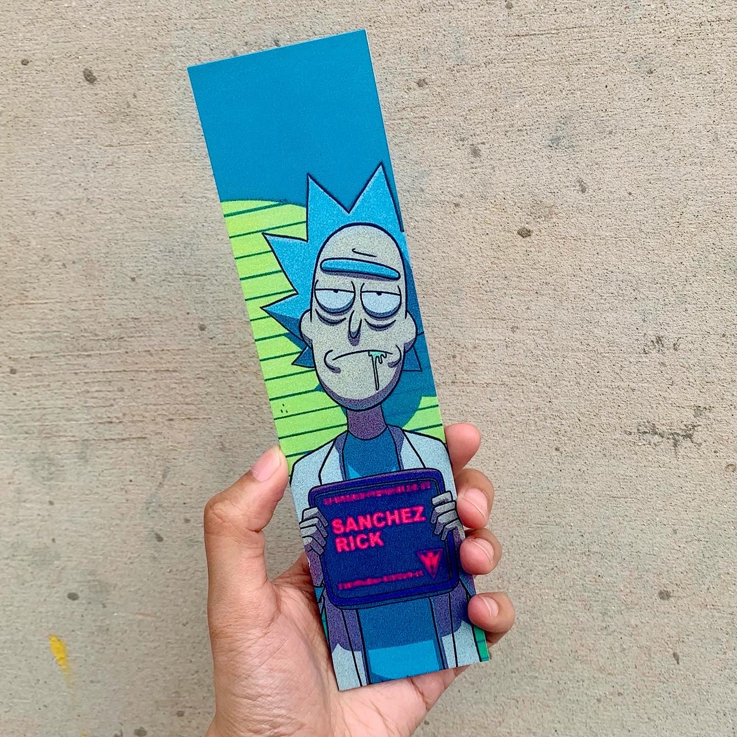 Rick and morty bookmark 05