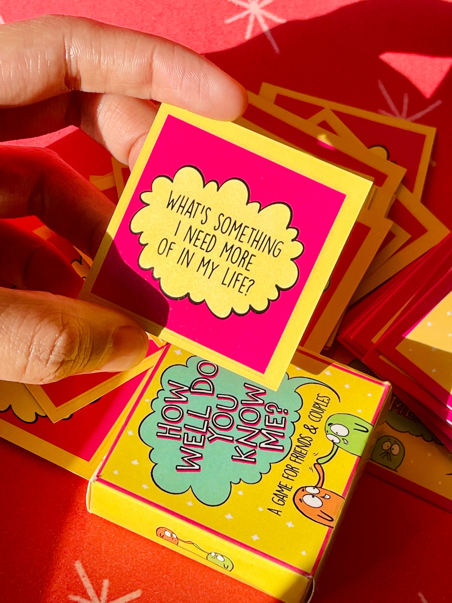 How Well do you know me Game
